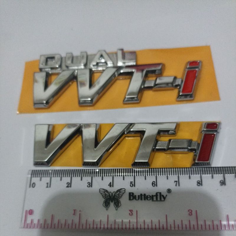Large VVTI emblem And Dual VVTI Innova Fortuner Hilux Innova Reborn ...