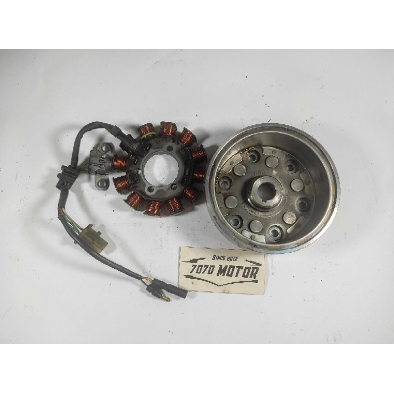 Original magnet bobbin New Blade 110 K07 flywheel rotor stator comp ...