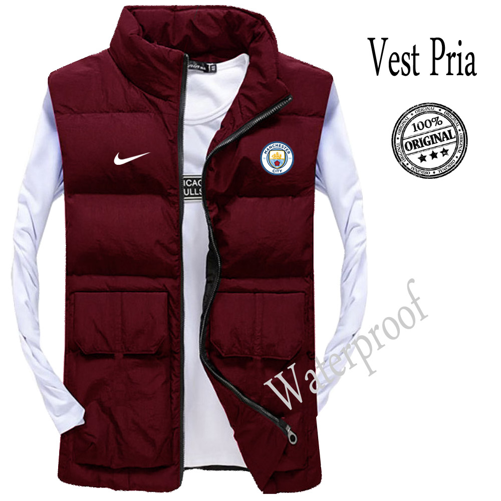 Gojek's Newest Men's Vest Cool Vest Vest Embroidered city Logo/100