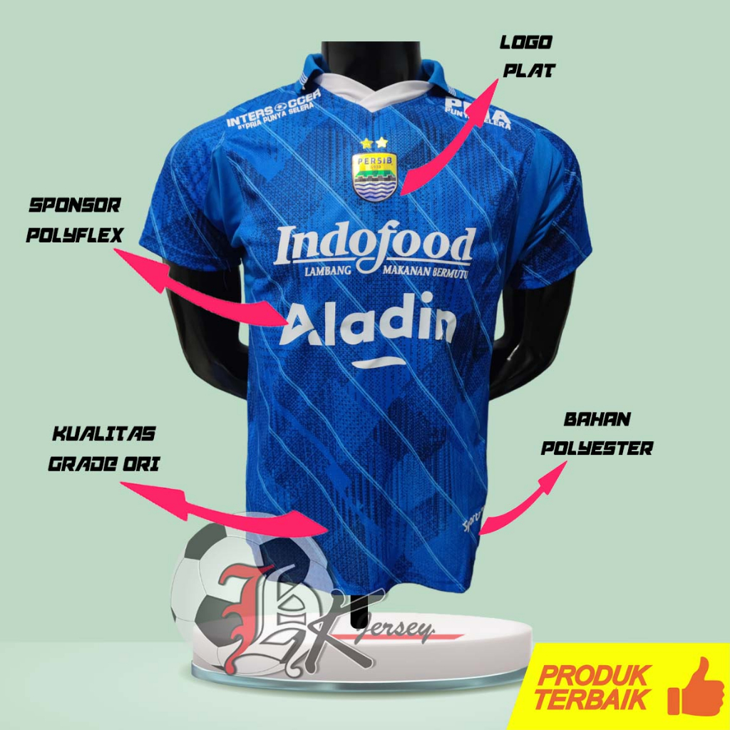Filosofi Tiga Jersey Persib Bandung