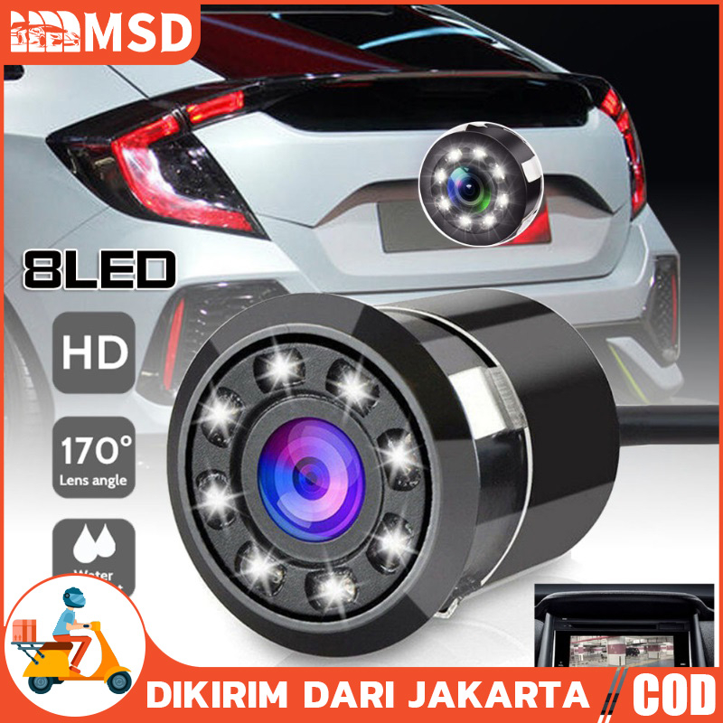 Car Camera UNIVERSAL 8LED Reverse Camera Bright Shopee Malaysia