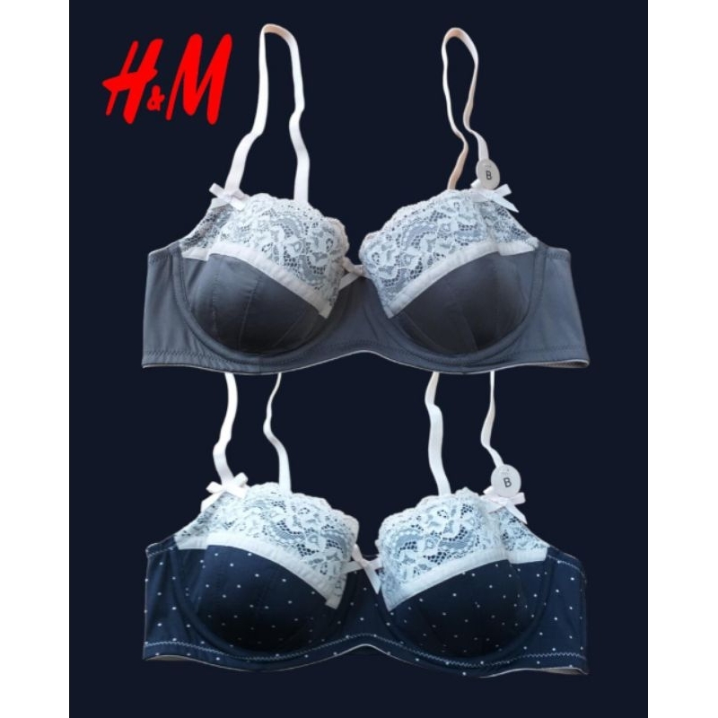 H&m, Bra Set (Cut label) Code: B3410 | Shopee Malaysia