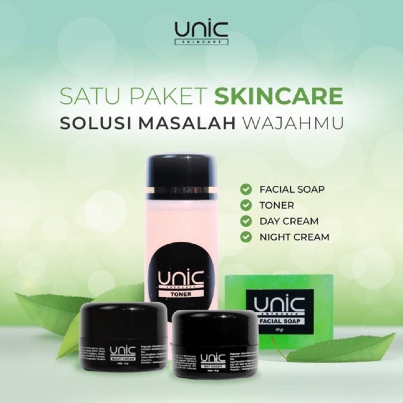 Unic skincare Unic skincare BPOM Facial Care Package For All Skin
