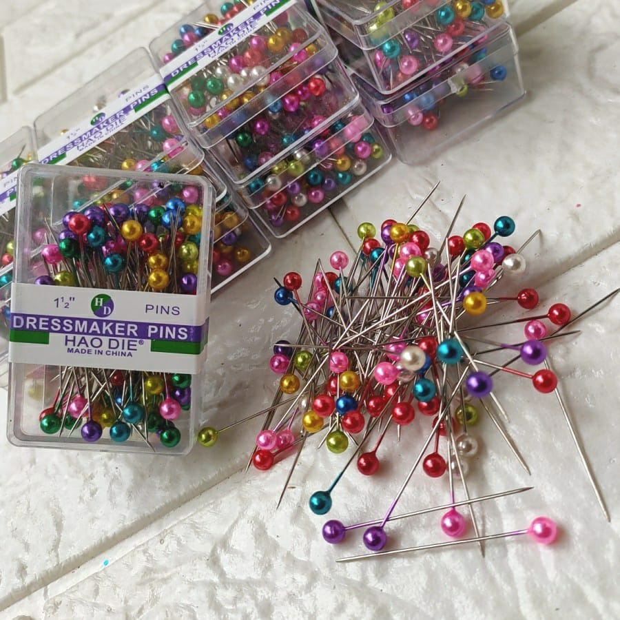 ROUND STAINLESS STEEL PINS (SQUARE PACKAGING) | Shopee Malaysia