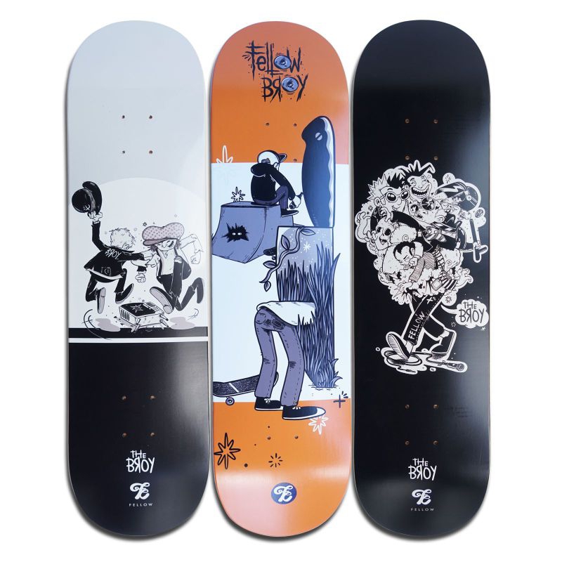 Fellow x The Broy Skateboard | Shopee Malaysia