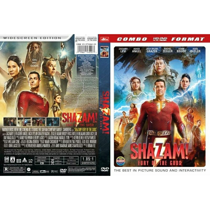 Dvd SHAZAM 2023 FURY OF THE GODS | Shopee Malaysia