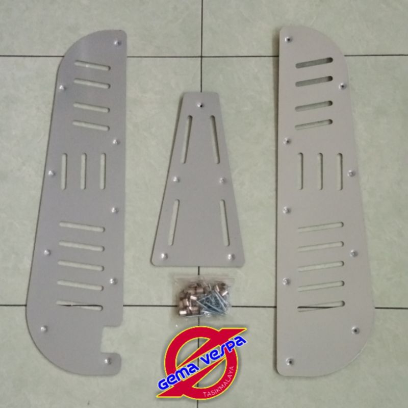 Bordes Plate Floor Deck racing Iron Plate vespa Super PX Excel | Shopee