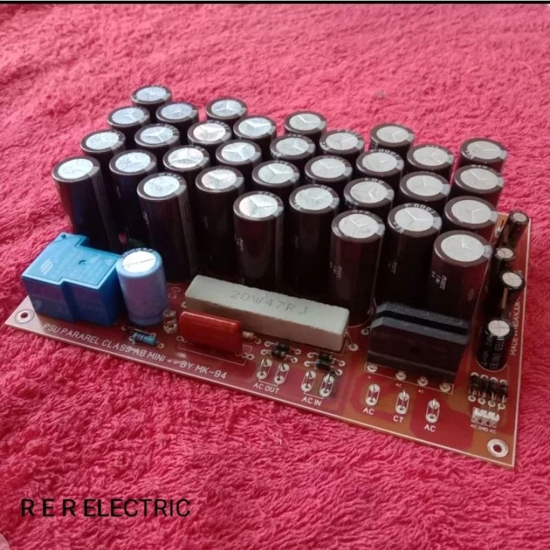Elco 2200UF PSU KIT Contains 32pcs PLUS SOFTSTART And Symmetrical PSU