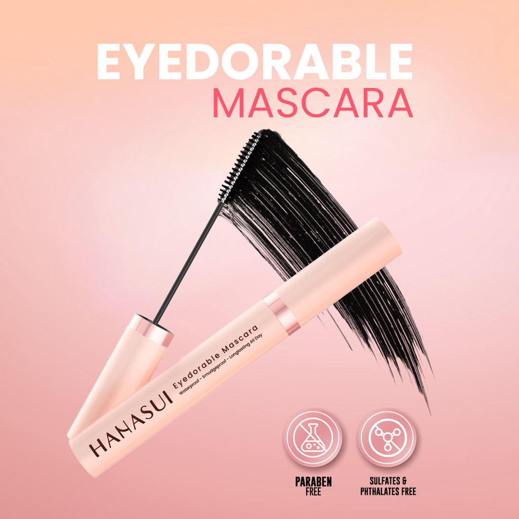 Hanasui Eyedorable Mascara Instant Volume And Lift Lasting All Day