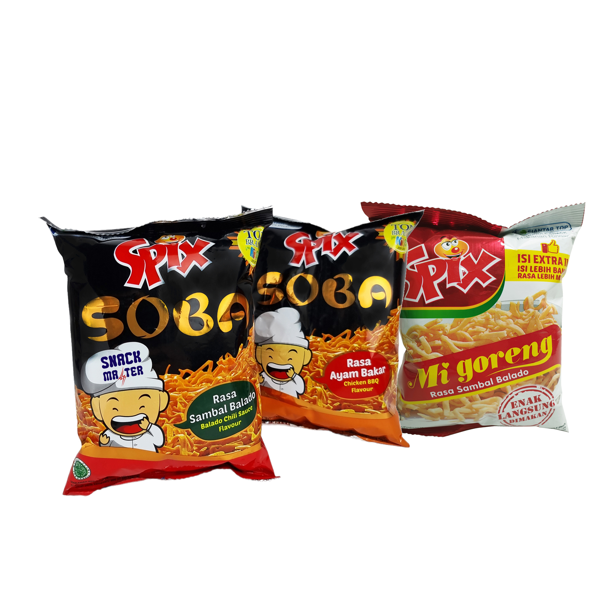 Spix Noodle Soba Fried Noodles Premium Pack Net 50 gr Shopee Malaysia