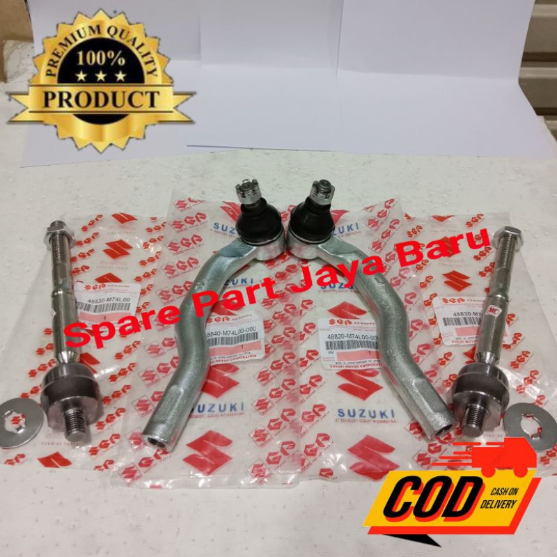 Long Tie Rod/Rack End+Tie Rod End /Terod Suzuki Ertiga(4pc) Shopee