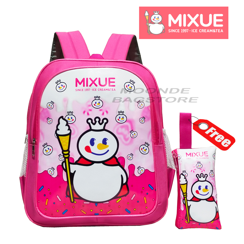 Kindergarten School Girls Backpack/SD Character MIXUE FREE Pencil Case ...