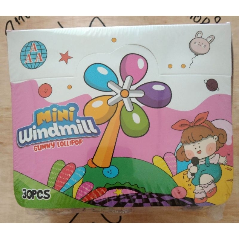 Mini windmill gummy lollipop windmill candy | Shopee Malaysia