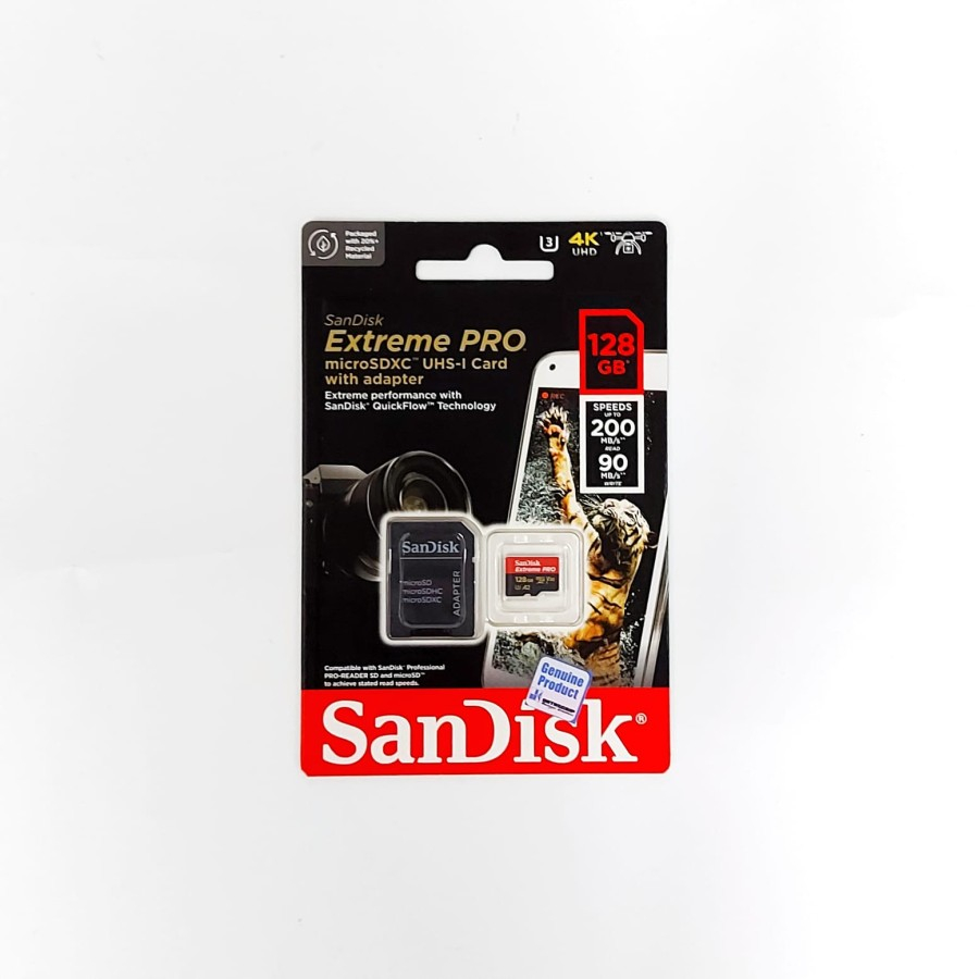 Sandisk Extreme Pro 128GB MicroSD Card for Gaming Shopee Malaysia