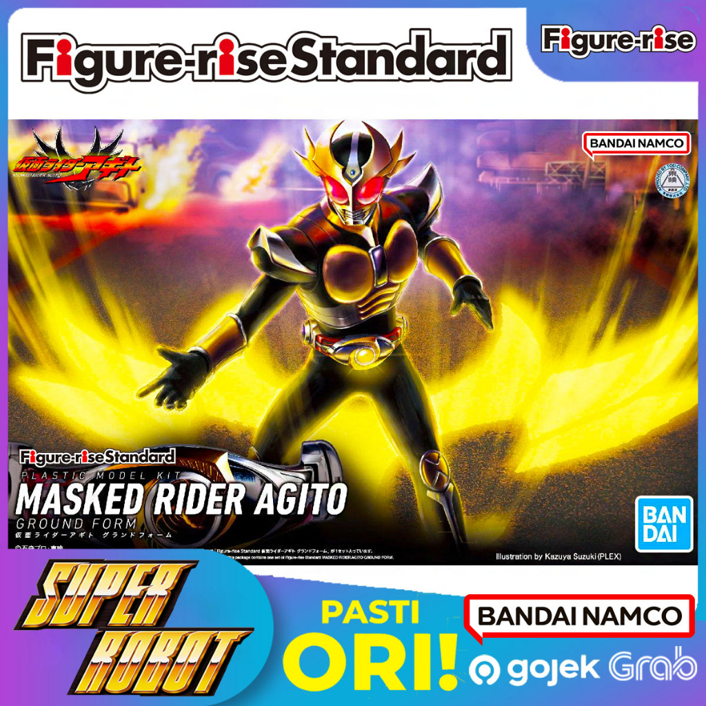 Bandai Figure Rise Standard Masked Kamen Rider AGITO Ground Form ...