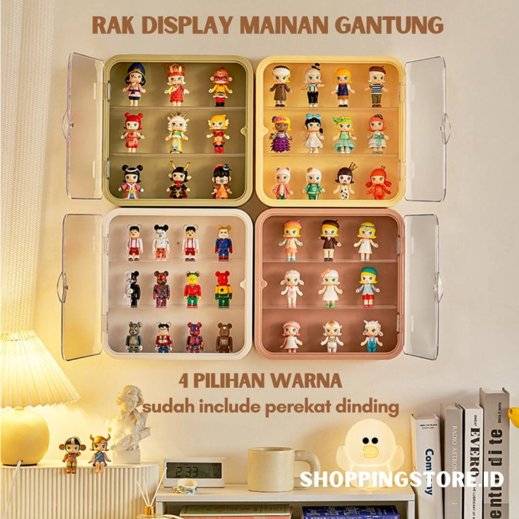 Hanging Toy Display Rack Hotwheels Box Action Figure Display Rack Toy ...