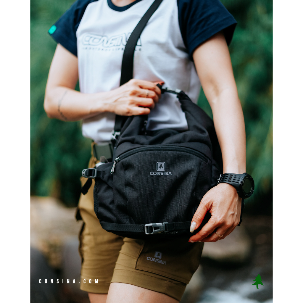 Import Eindhoven Waist Bag Sling Travel Roll Top Shopee Malaysia