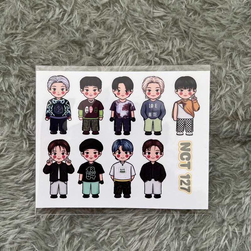 BTS Sticker EXO/ Enhypen/ NCT Dream/ NCT 127/ Seventeen/ Treasure