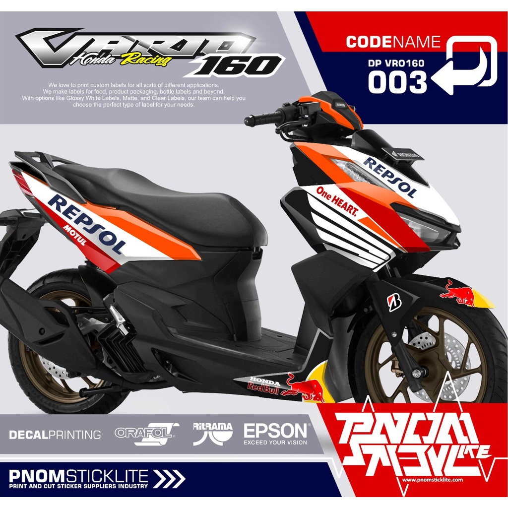 Decal Vario New Sticker Striping Vario Sticker Fullbody Honda Vario Sticker