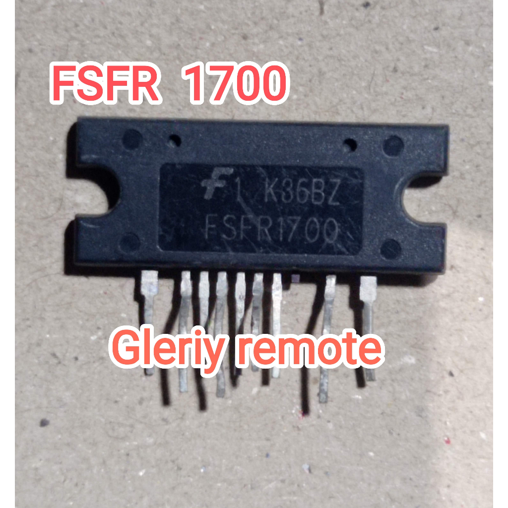 Ic Fsfr1700Xsl Fsfr1700Us Fsfr1700L Fsfr1700Xc Fsfr1700 fsfr Zip-9 ...
