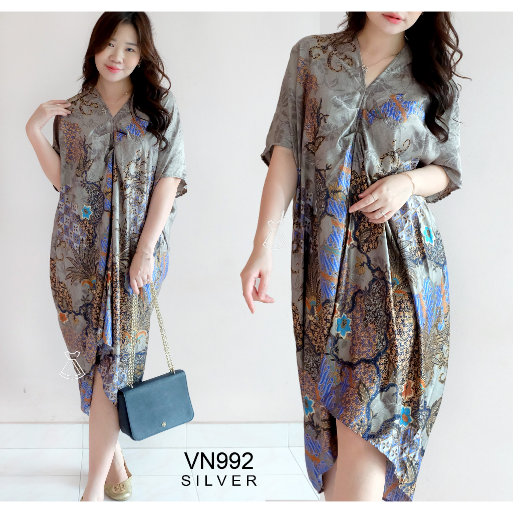 Batik kaftan outlet dress