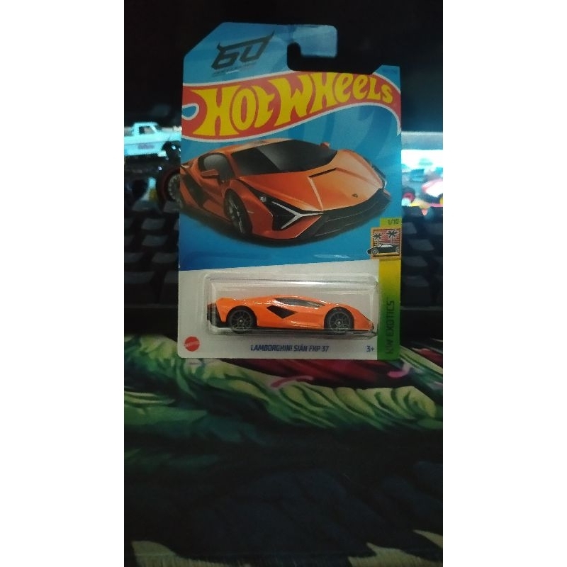 Hot Wheels Lamborghini Sian Fkp37 Shopee Malaysia 2233