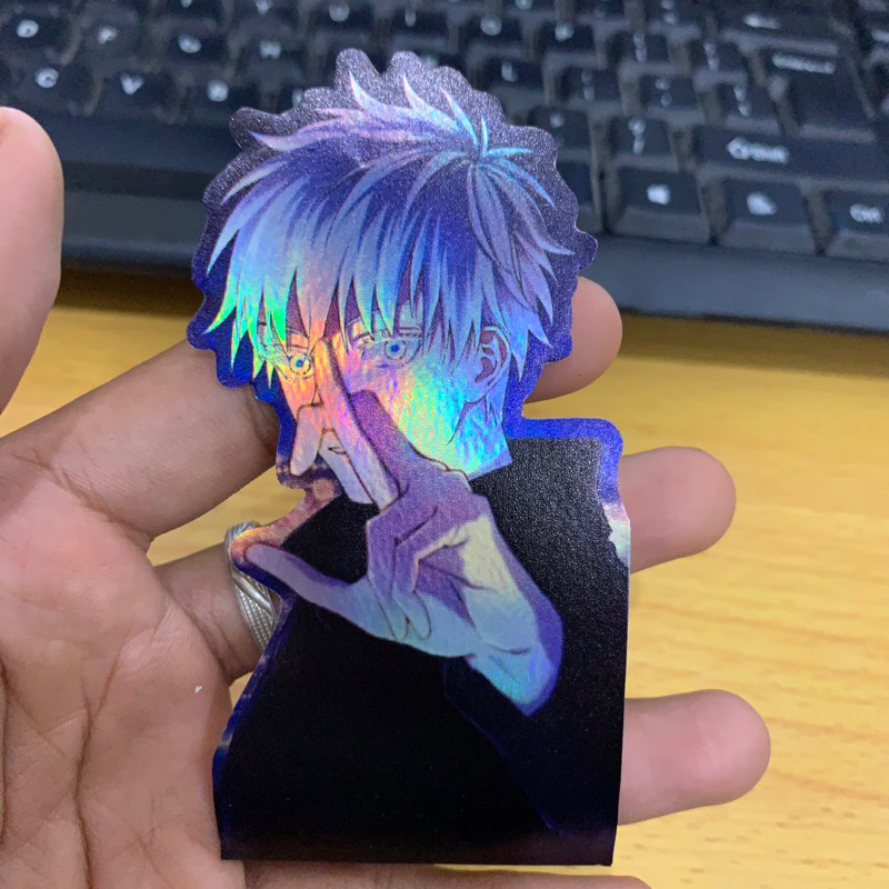 Satoru Gojo Anime Jujutsu Kaisen Sticker | Shopee Malaysia