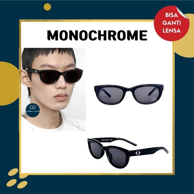 Gmon Monochrome 2023 Korean Glasses. Shopee Malaysia