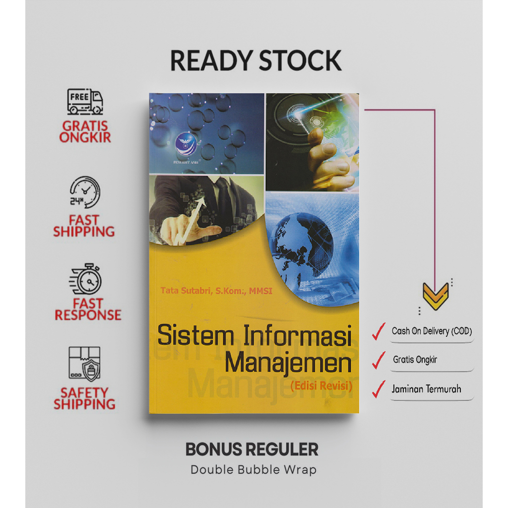 Revised Edition Management Information System By Tata Sutabri | Shopee ...