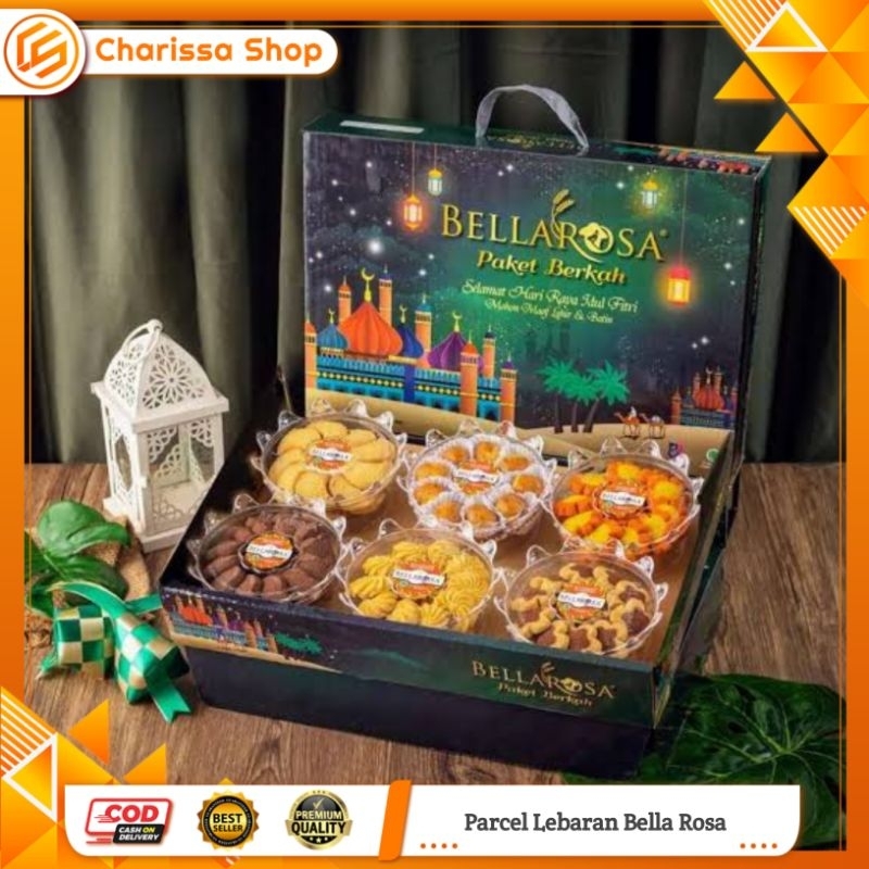 Bella Rosa Lebaran Parcel/Bella Rosa Cookies & Syrup Package/Chocolate ...
