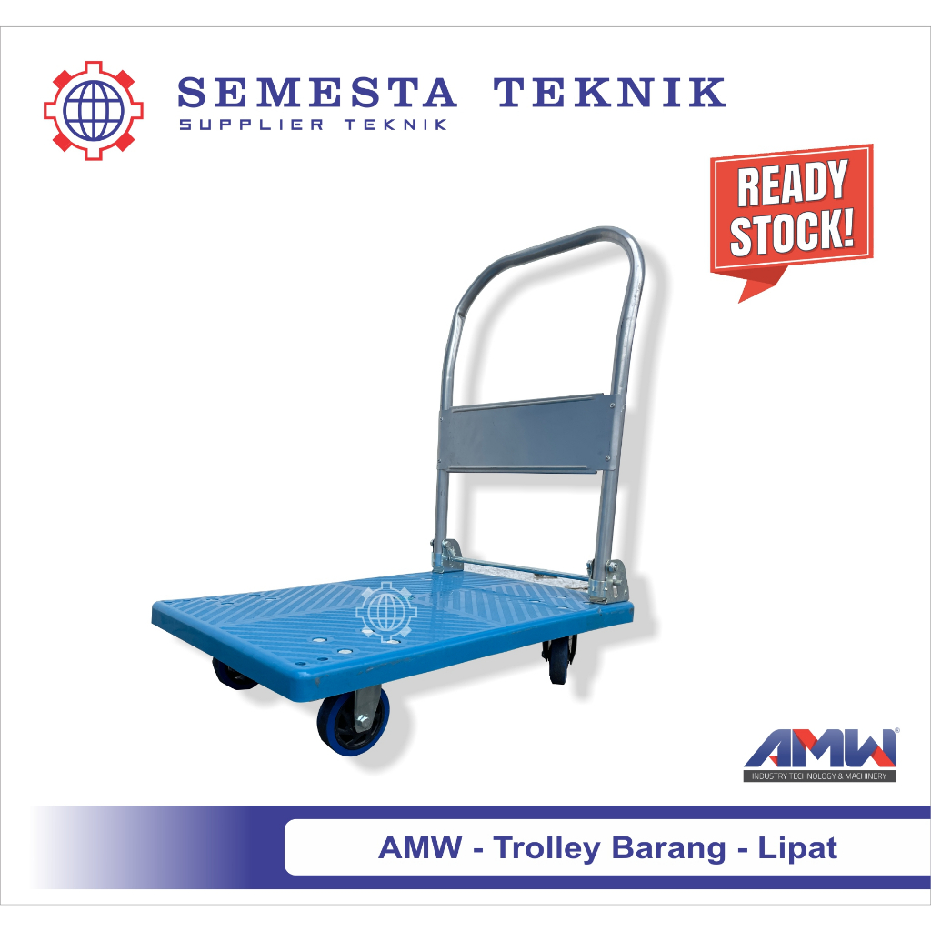 150 | 300 | 500kg trolley trolley Folding trolley Thick Material PP ...