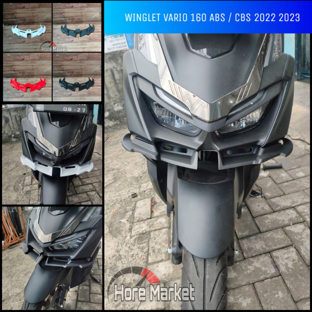 WINGLET VARIO 160 ABS CBS 2022 WINGLET COLOR ALL NEW VARIO 160CC ...