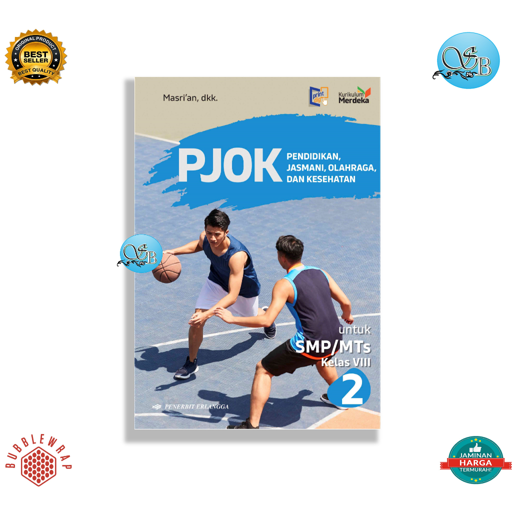 [ORIGINAL] Pjok Class 8 Independent Curriculum | Shopee Malaysia