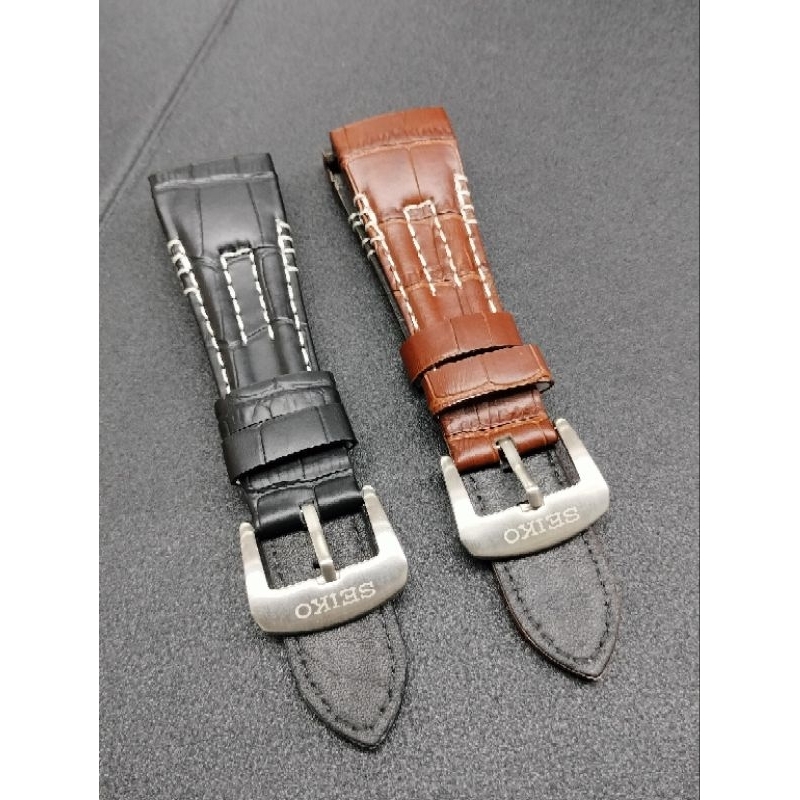 Seiko Velatura Leather Strap Shopee Malaysia