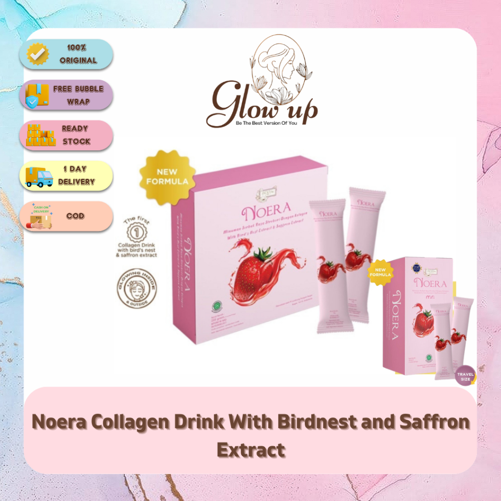 Noera Collagen Drink With Birdnest and Saffron Extract | Whitening ...