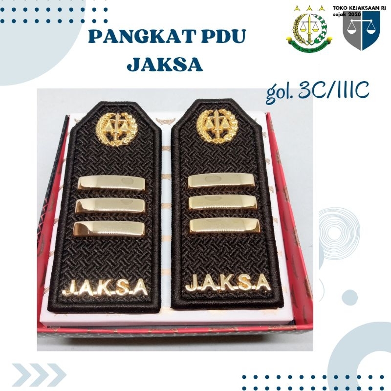 Ri Prosecutor's Shop - PDU Rank Prosecutor 3C/IIIC | Shopee Malaysia