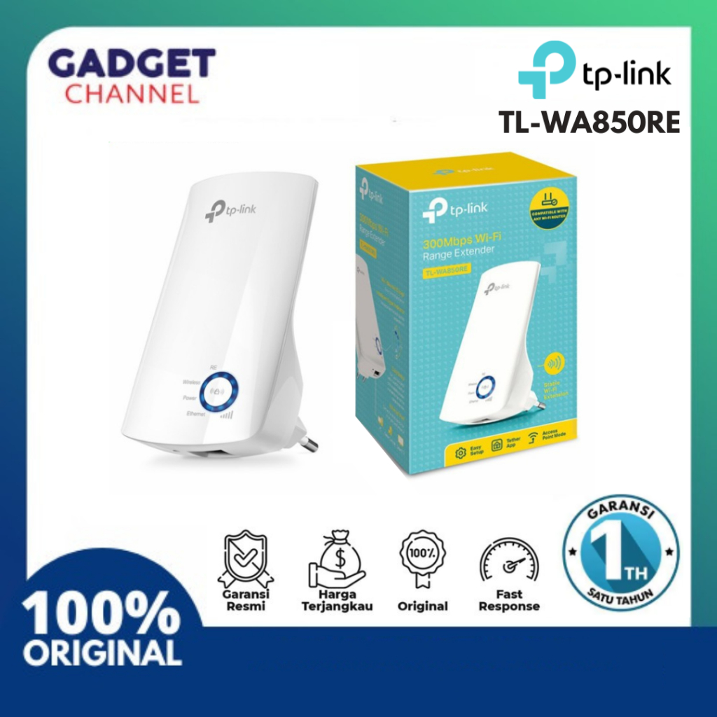 Tp-link TL-WA850RE 300Mbps Wi-Fi Range Extender - 1 Year Warranty ...