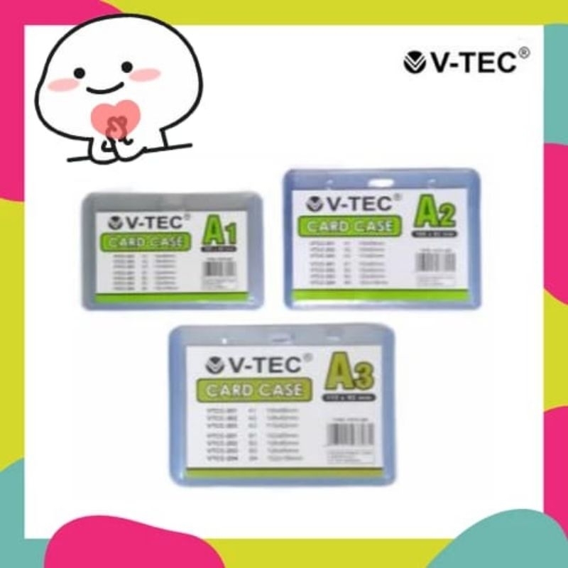 [ PACK OF 20 ] ID CARD CASE V-TEC VTCC-303-A3 | Shopee Malaysia