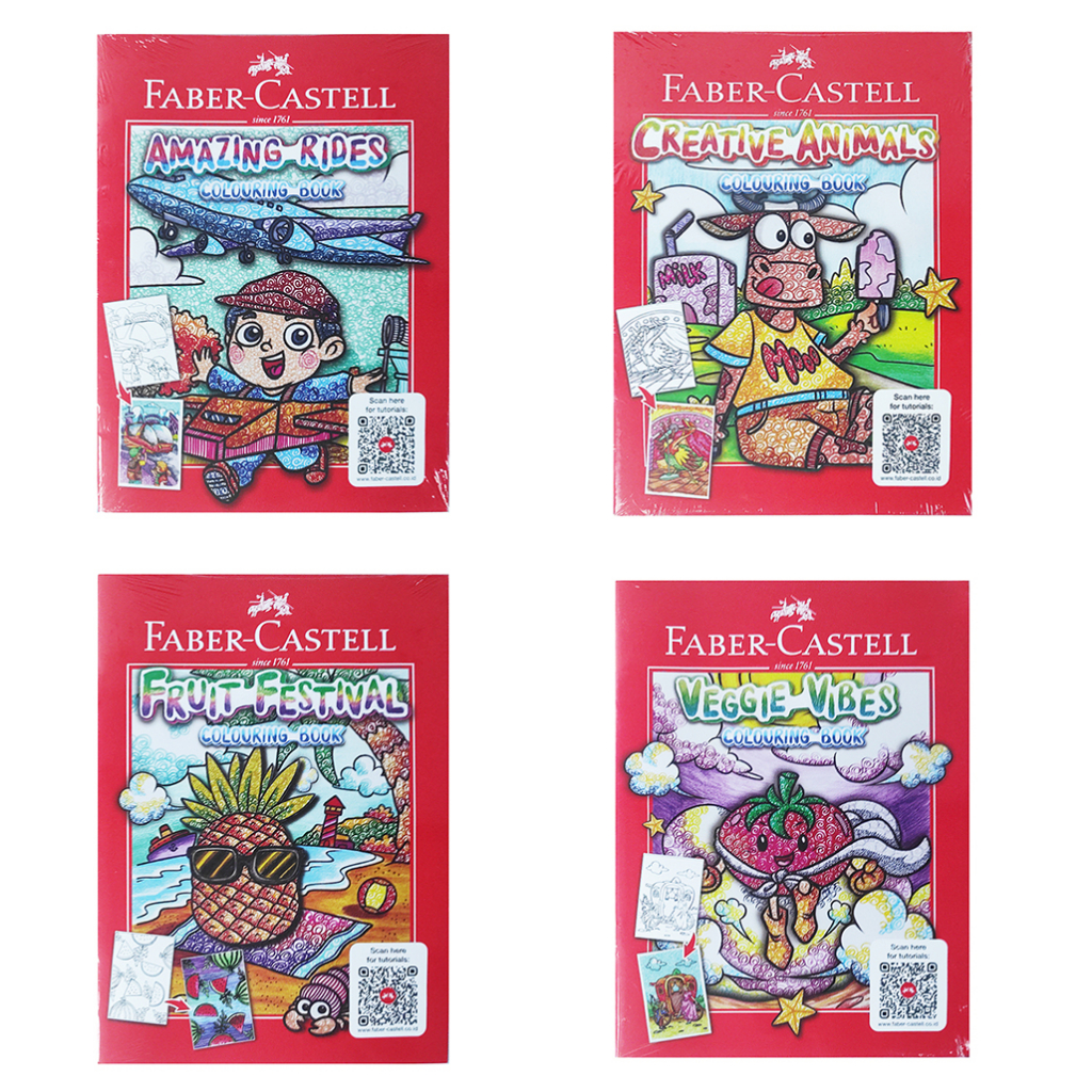 Faber Castell Coloring Book For Children Various Motifs - Coloring Book ...