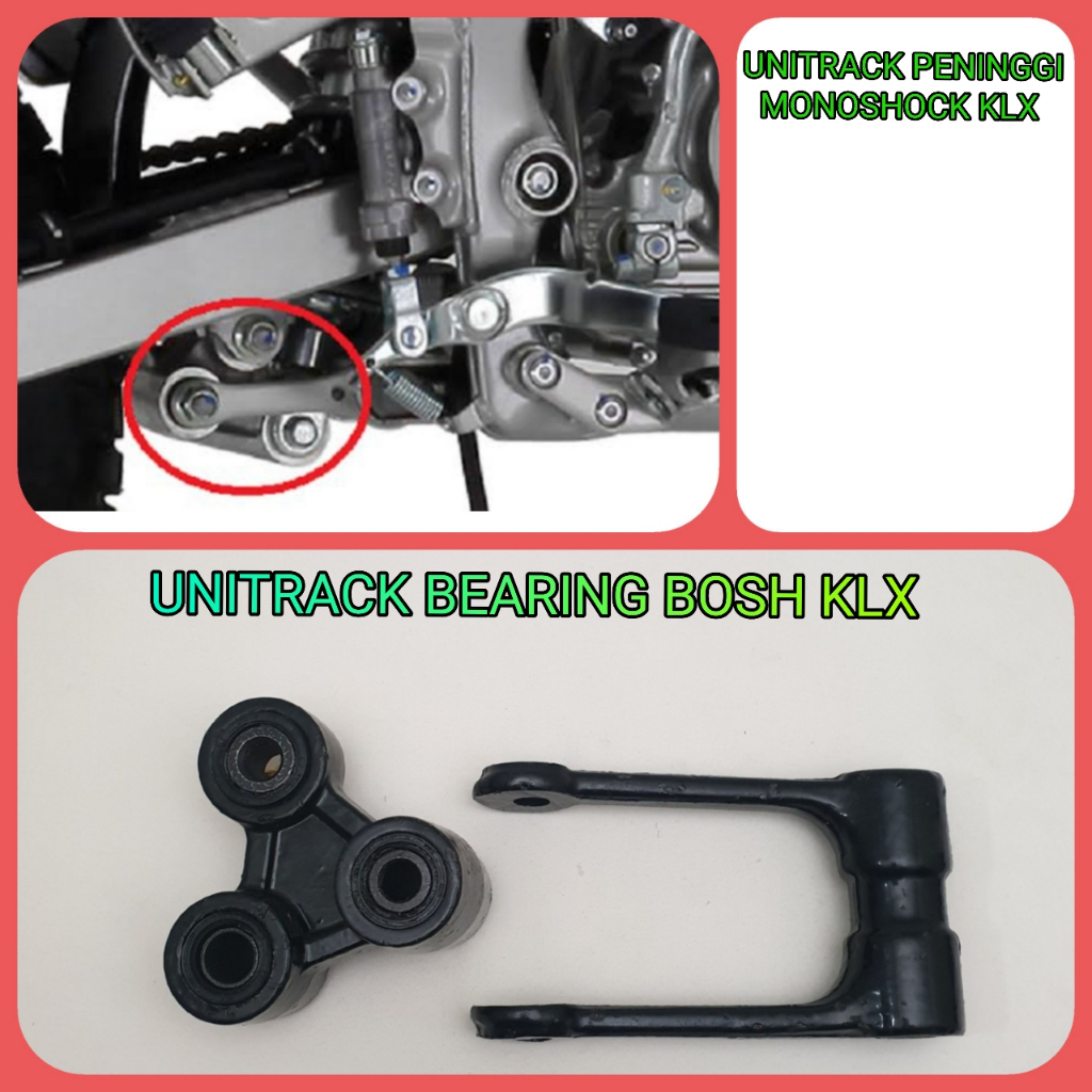 Klx Rear Mono shock Lift (Unitrack KLX) Shopee Malaysia