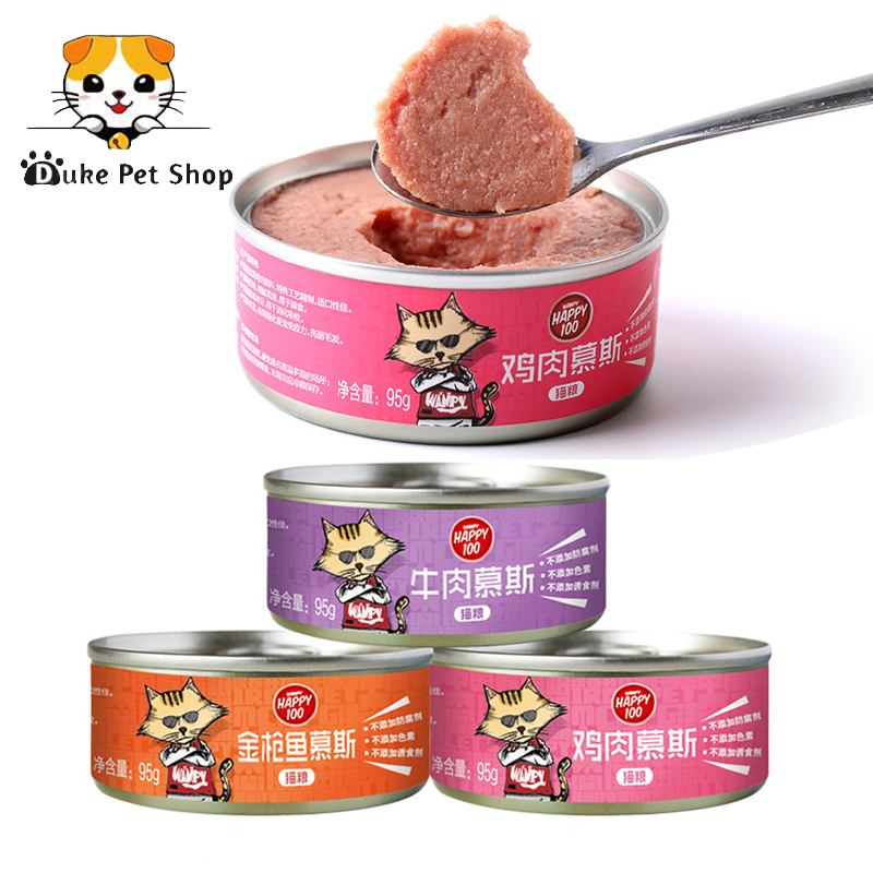 Adult Kitten 95gr Wet Food Wet Canned Cat Food Tuna Beef Chicken