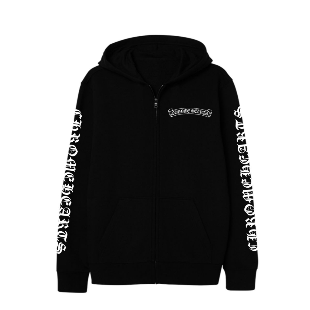 Shelly Outfit Manhwa Windbreaker Chrome Hearts Zipper Jacket 