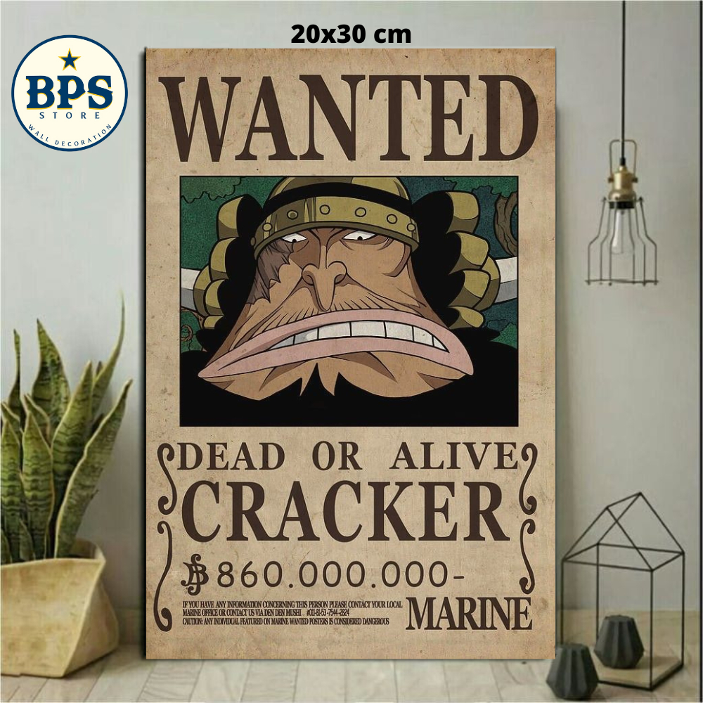 HIASAN DINDING KAYU Duval one piece Bounty Wooden Poster one piece