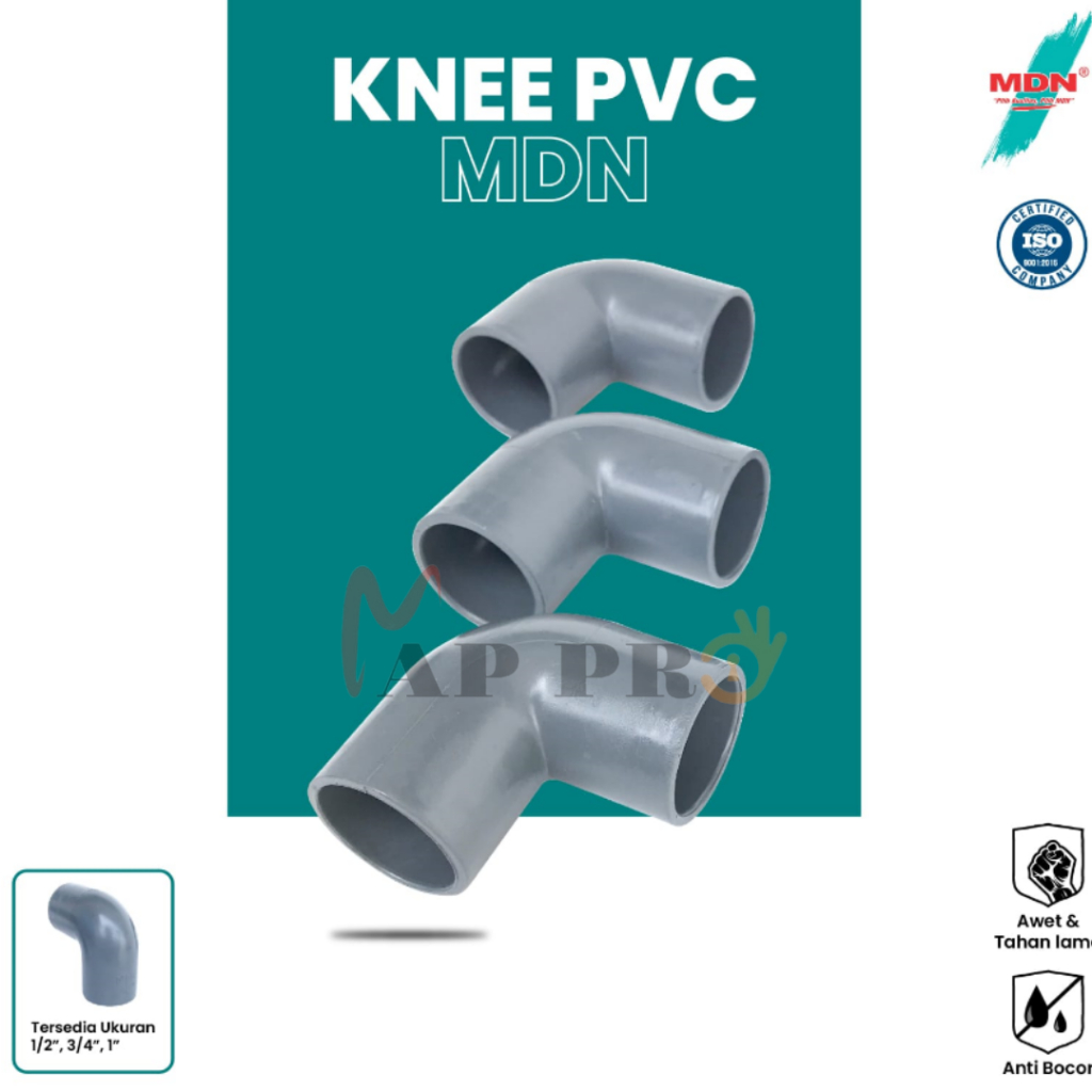 Mdn Knee Pipe Fittings 1/2",3/4",1" inch Shopee Malaysia