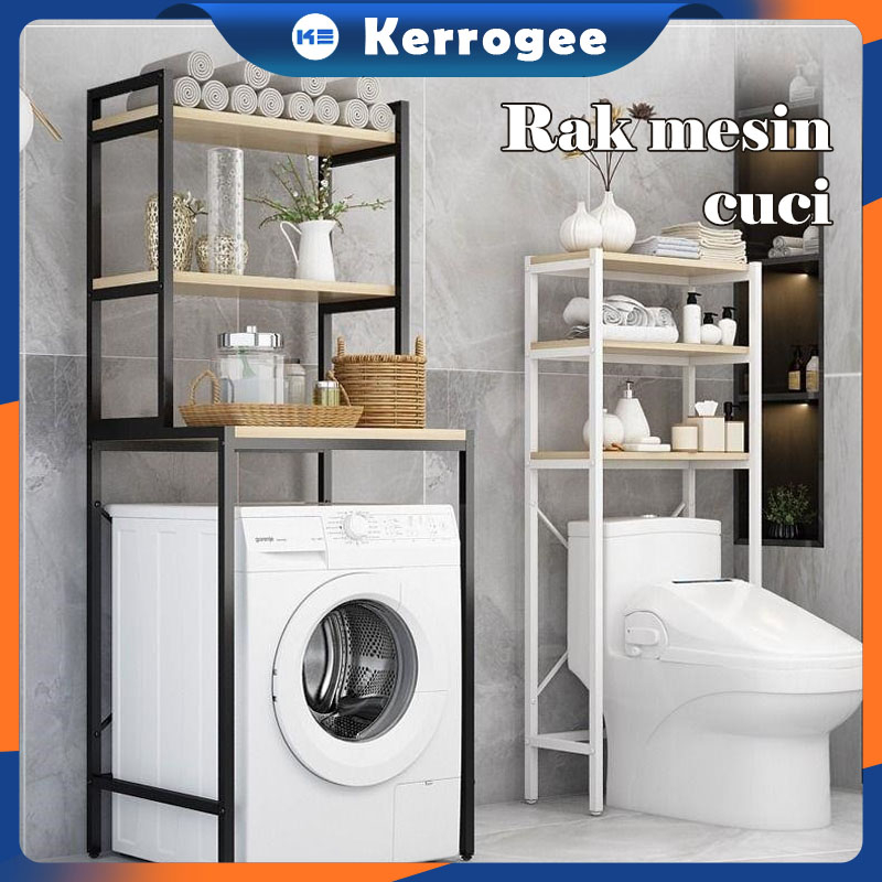 MESIN Washing Machine Rack Bathroom Rack Laundry Rack Multifunctional ...