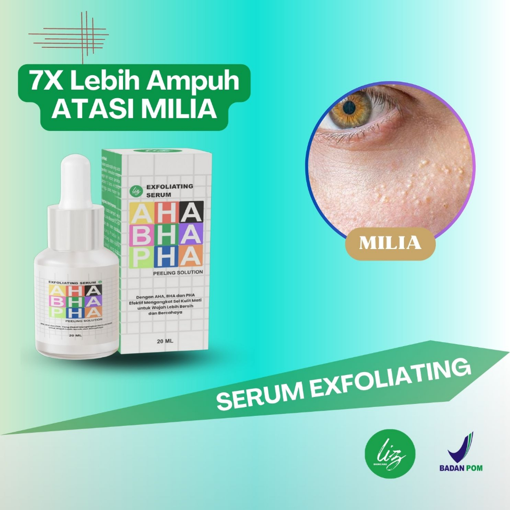 MATA PUTIH Serum AHA BHA Peeling Exfoliating Liz Skincare BPOM Serum