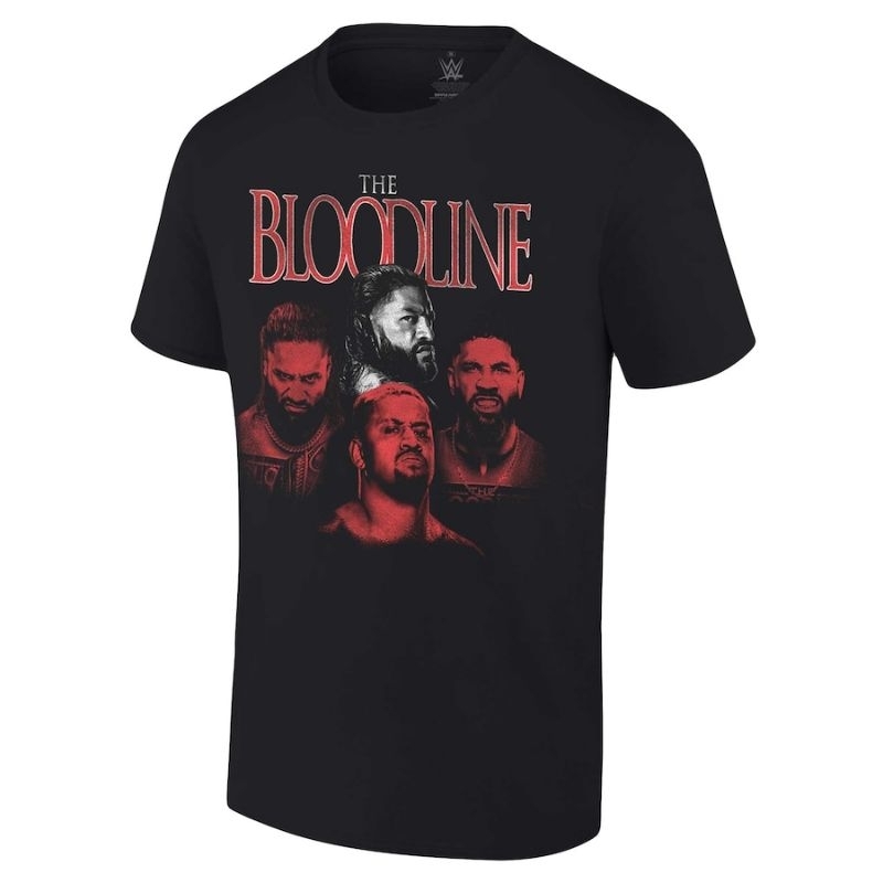 T-shirt t WWE THE BLOODLINE THE USOS ROMAN REIGNS SOLO SIKOA | Shopee ...