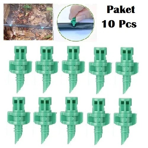 Package Contents 10 Micro Sprayer 180 Degree Spray Nozzle Aeroponics