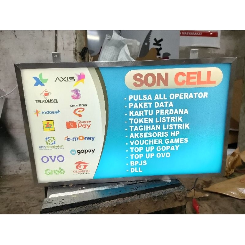CUSTOM NEON BOX SIZE 30X40 ACRYLIC | Shopee Malaysia
