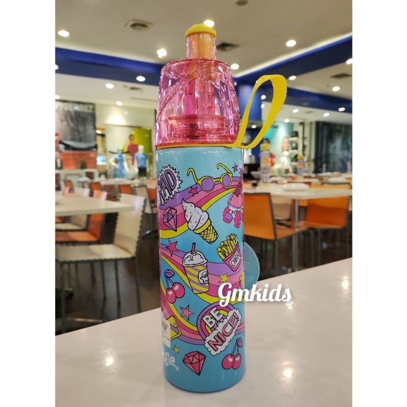 TERMOS Smiggle Stainless Steel Spritz Bottle Smiggle Thermos Bottle